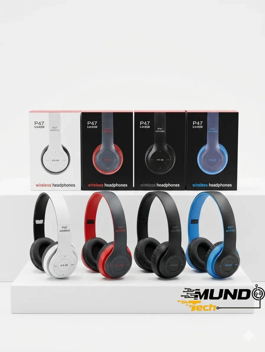 Audifonos inalámbricos bluetooth P47
