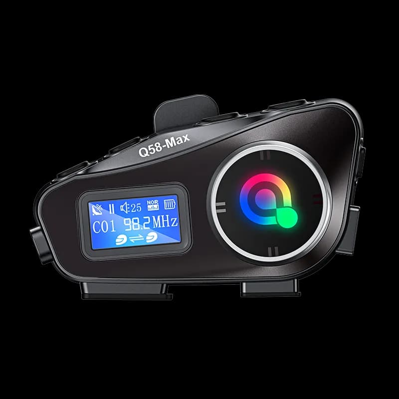 Intercomunicador Bluetooth Q58 Max para Casco de Moto