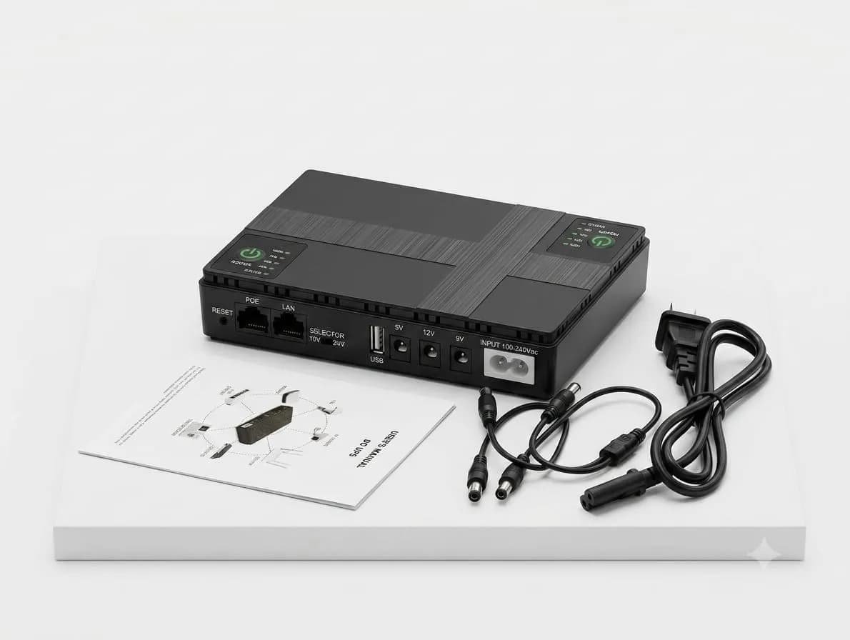 Mini ups dc 10.400mah